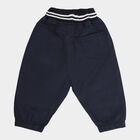 Infants Cotton Solid Trousers, Navy Blue, small image number null