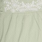 Girls' 100% Cotton -Organic T-Shirt, हल्का हरा, small image number null