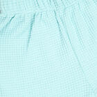 Infant Girl's 100% Cotton Short Set, हल्का हरा, small image number null