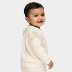 Infants' 100% Cotton Sweatshirt, ऑफ व्हाइट, small image number null