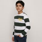 Boys' T-Shirt, गहरा हरा, small image number null