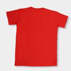 Boys' Half Sleeves T-Shirt, Red, small image number null