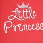 Girls' 100% Cotton T-Shirt, Coral, small