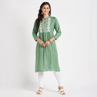 Solid Kurta, Olive, small image number null