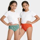 Girls Green Regular Fit Solid Panty, हल्का हरा, small