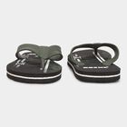 Men's Muted Olive Green Flip Flops, Olive, small