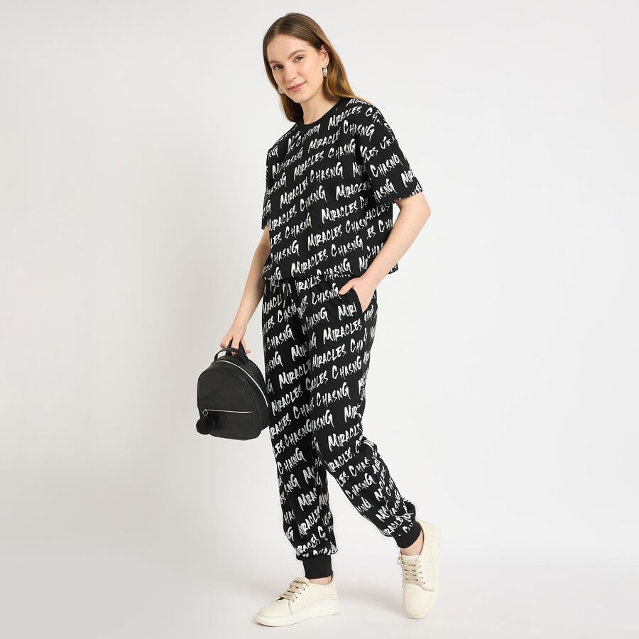 Ladies' Co-ord set , Black, large image number null