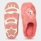 Women's Peach Slip-On Winter Slippers, पीच, small