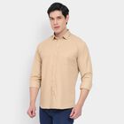 Men's Casual Shirt, गहरा पीला, small