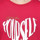 Ladies' Round Neck T-Shirt , रानी (फ्यूशिया), small image number null