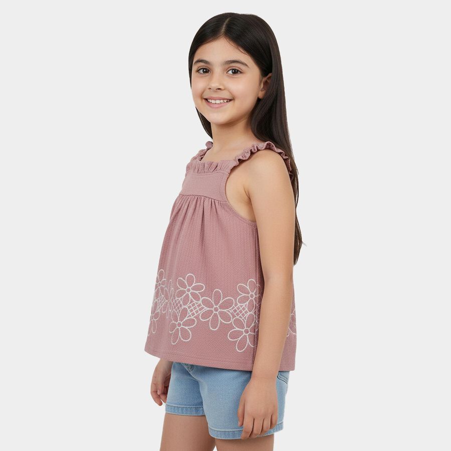 Girls' T-Shirt, Pink, large