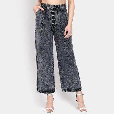 Ladies' 100% Cotton Jeans 