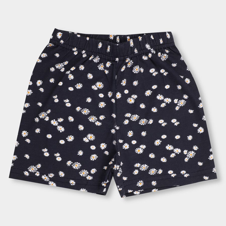Girls' Shorts, Navy Blue, large image number null