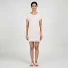 Women's White Minimalist Nighty, Off White, small
