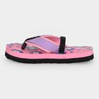 Girls Pink Flip-Flops Slippers, गुलाबी, small