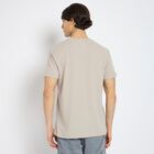 Men's Round Neck Half Sleeves T-Shirt , Light Green, small