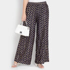 Printed Palazzo, Navy Blue, small image number null