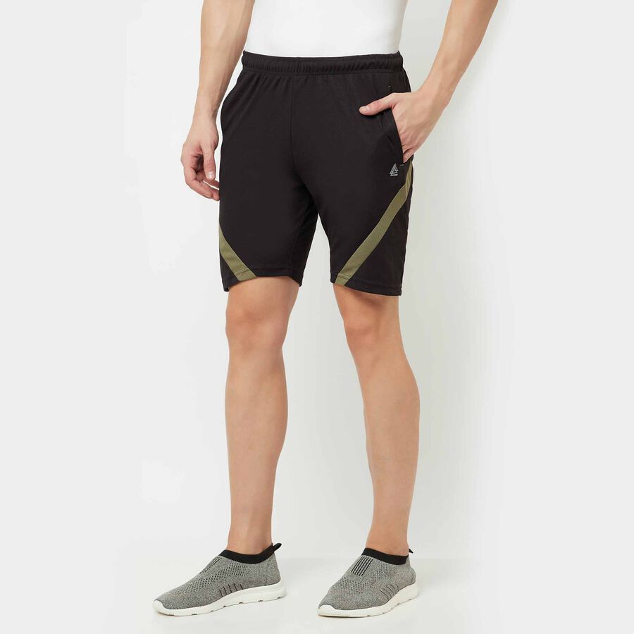 Cut & Sew Active Bermuda, Black, large image number null
