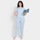 Ladies' Night Suit , Light Blue, small
