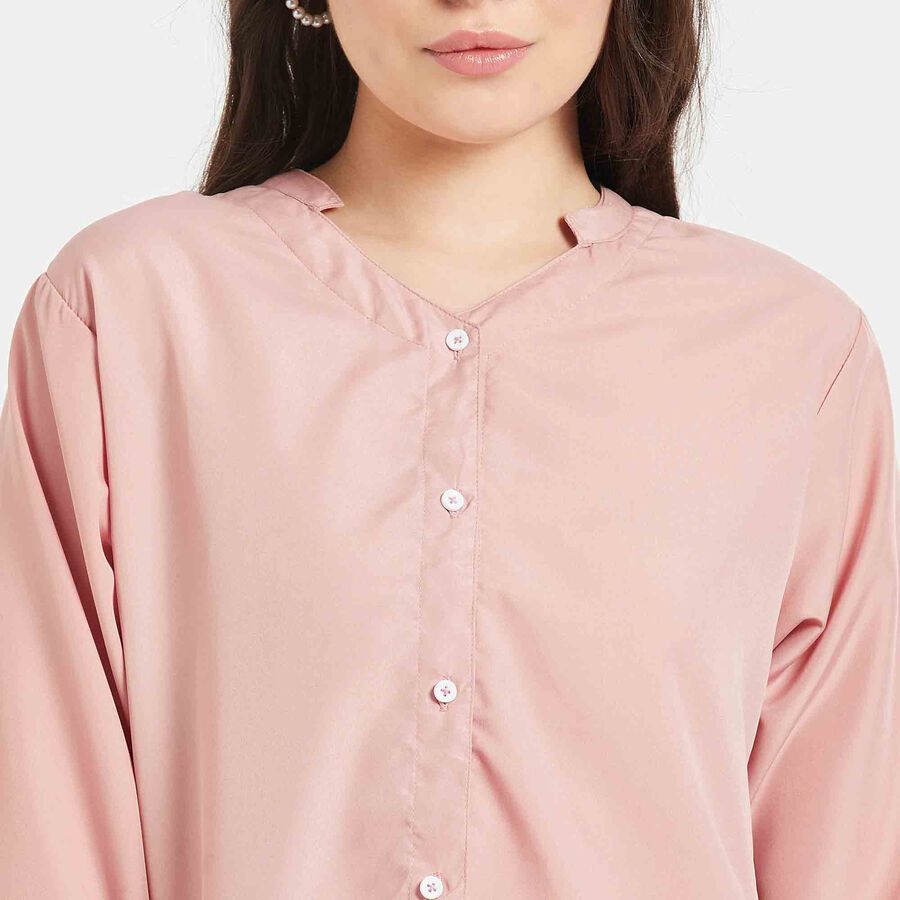 Solid Shirt, Pink, large image number null
