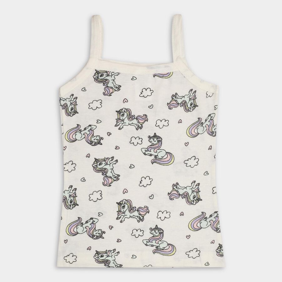 Girls' 100% Cotton Vest , लाइलेक, large image number null