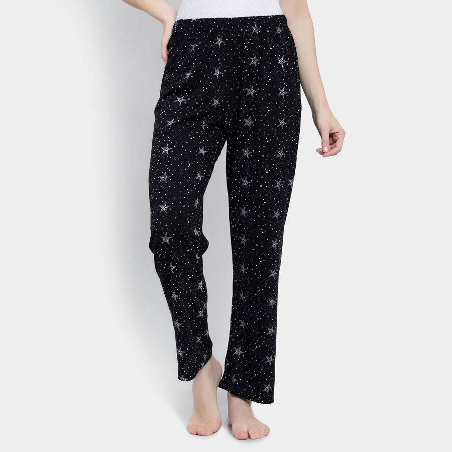 All Over Print Pyjama, काला, large image number null