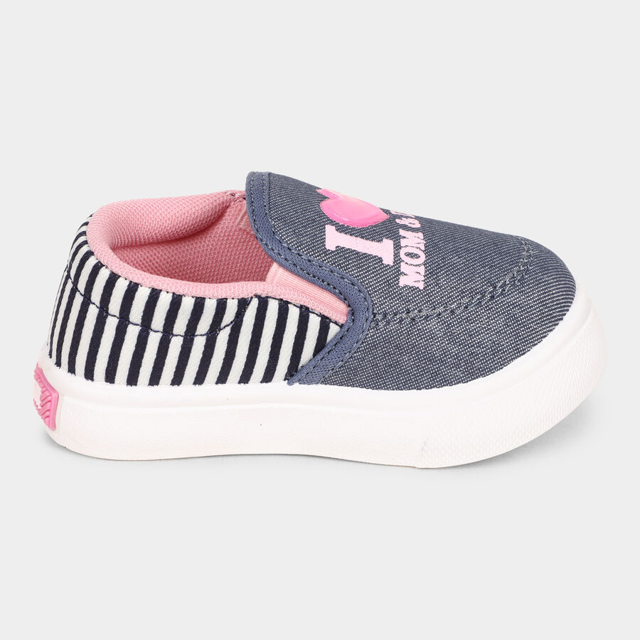 Girls' Shoes, Blue, large image number null