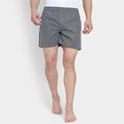 Men's 100% Cotton Boxers , गहरा ग्रे, small image number null