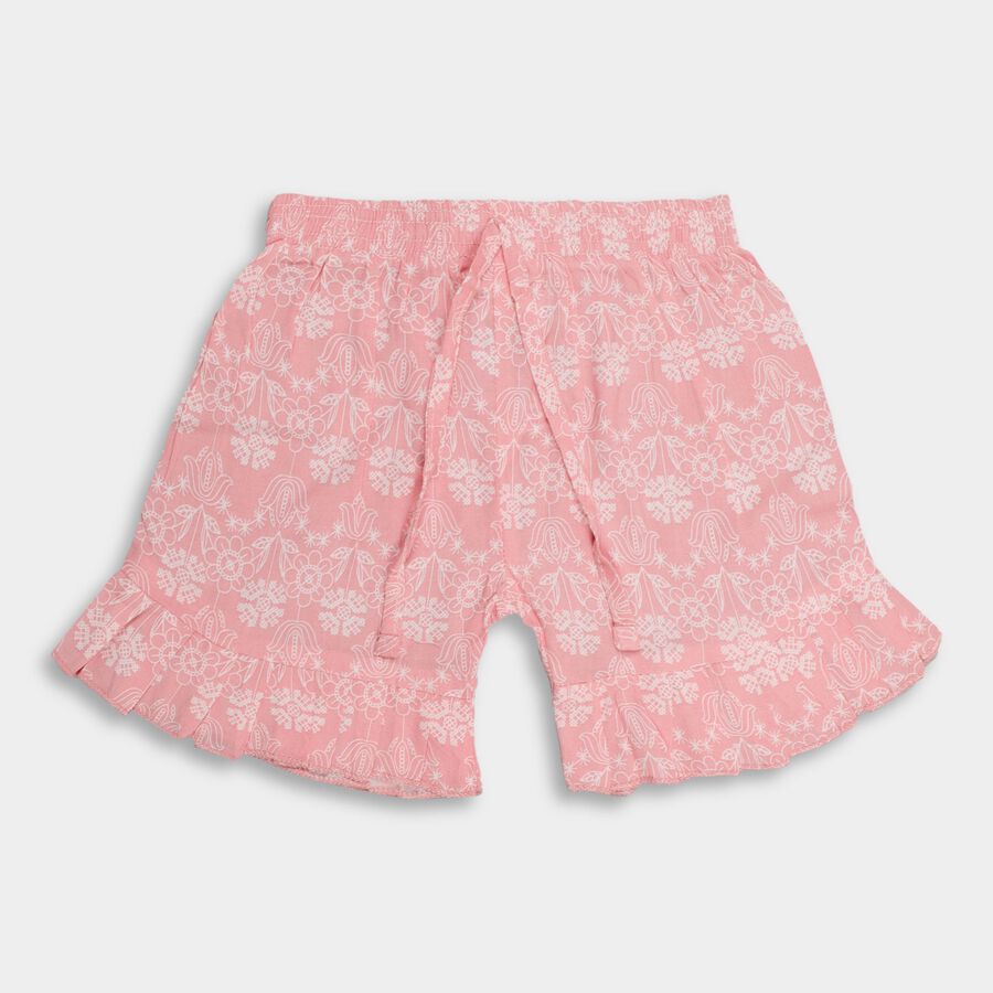 Girls' Shorts , गुलाबी, large image number null