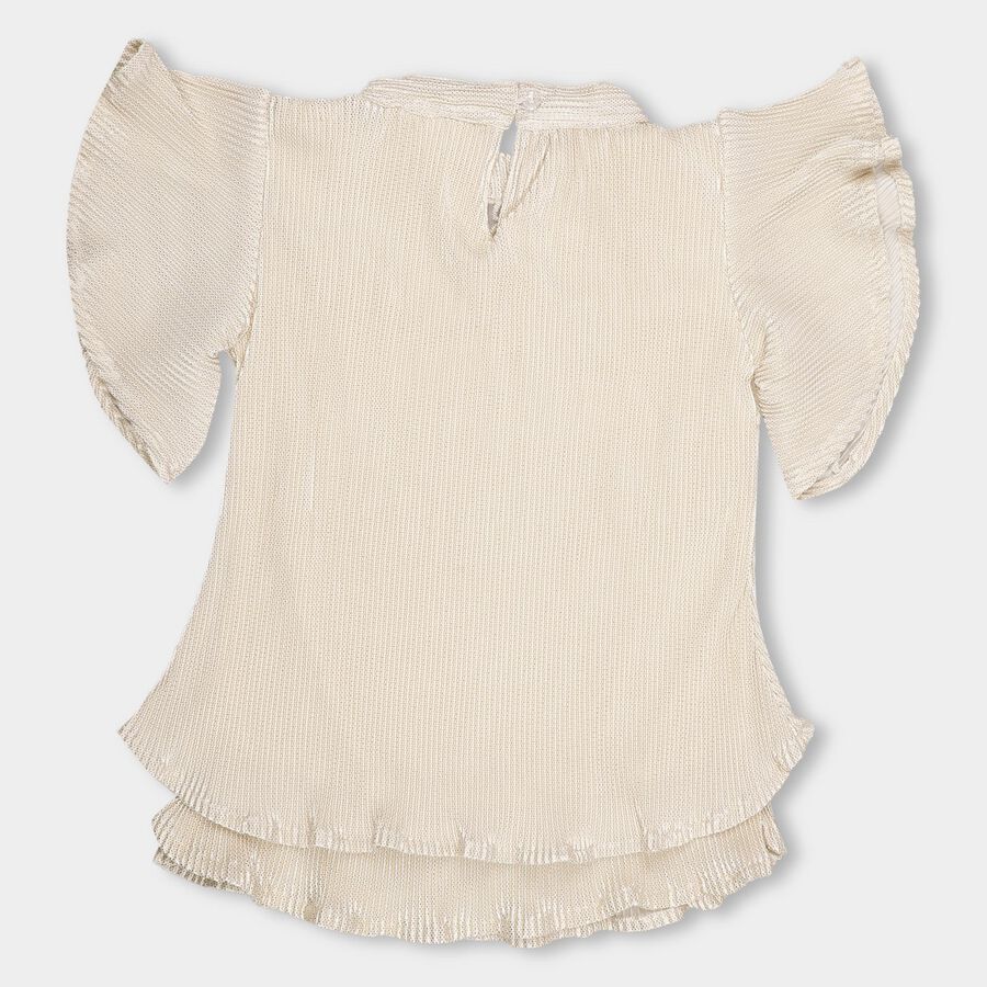 Girls' T-Shirt , ऑफ व्हाइट, large image number null