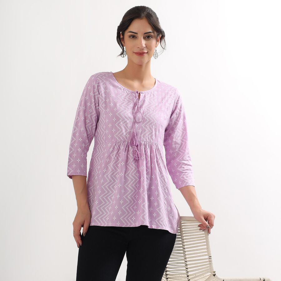 Ladies' Kurti , Lilac, large image number null