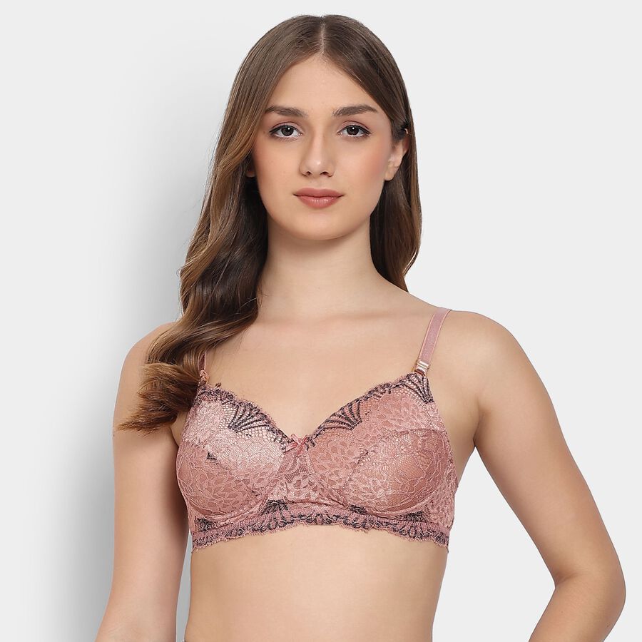 Ladies' Padded Bra, Light Pink, large image number null