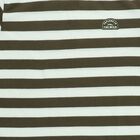 Boys Beige Round Neck Casual T-Shirt, खाकी, small