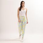 Ladies' 100% Cotton Track Pants, पीला, small image number null