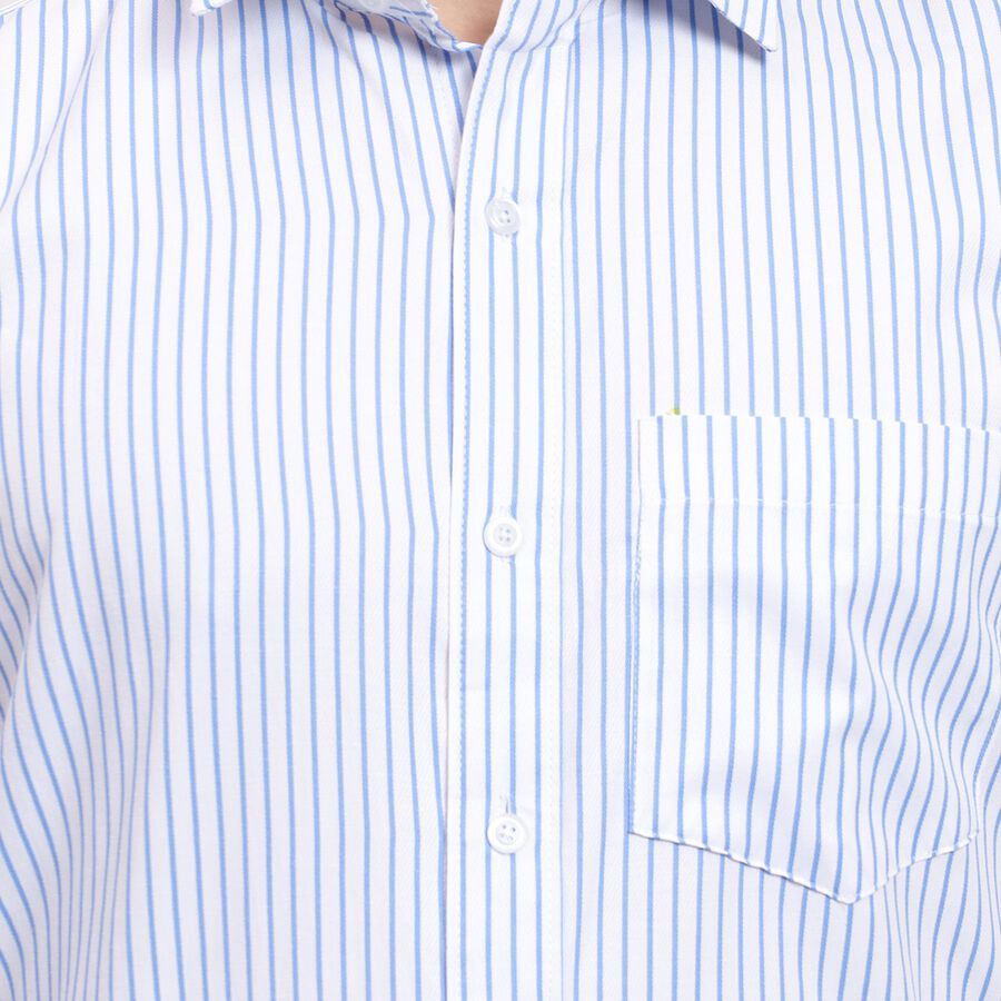 Men's Formal Shirt , Light Blue, large