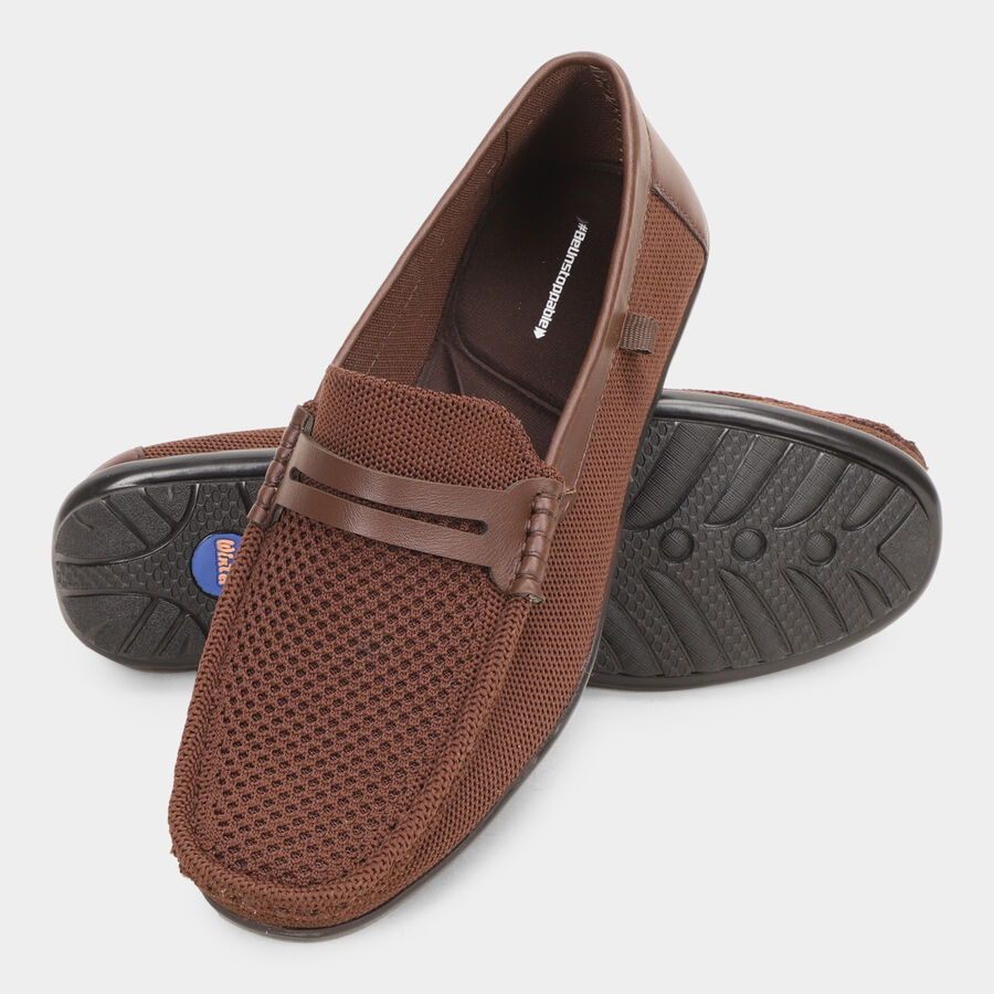 Men's Casual Shoes, Brown, large image number null
