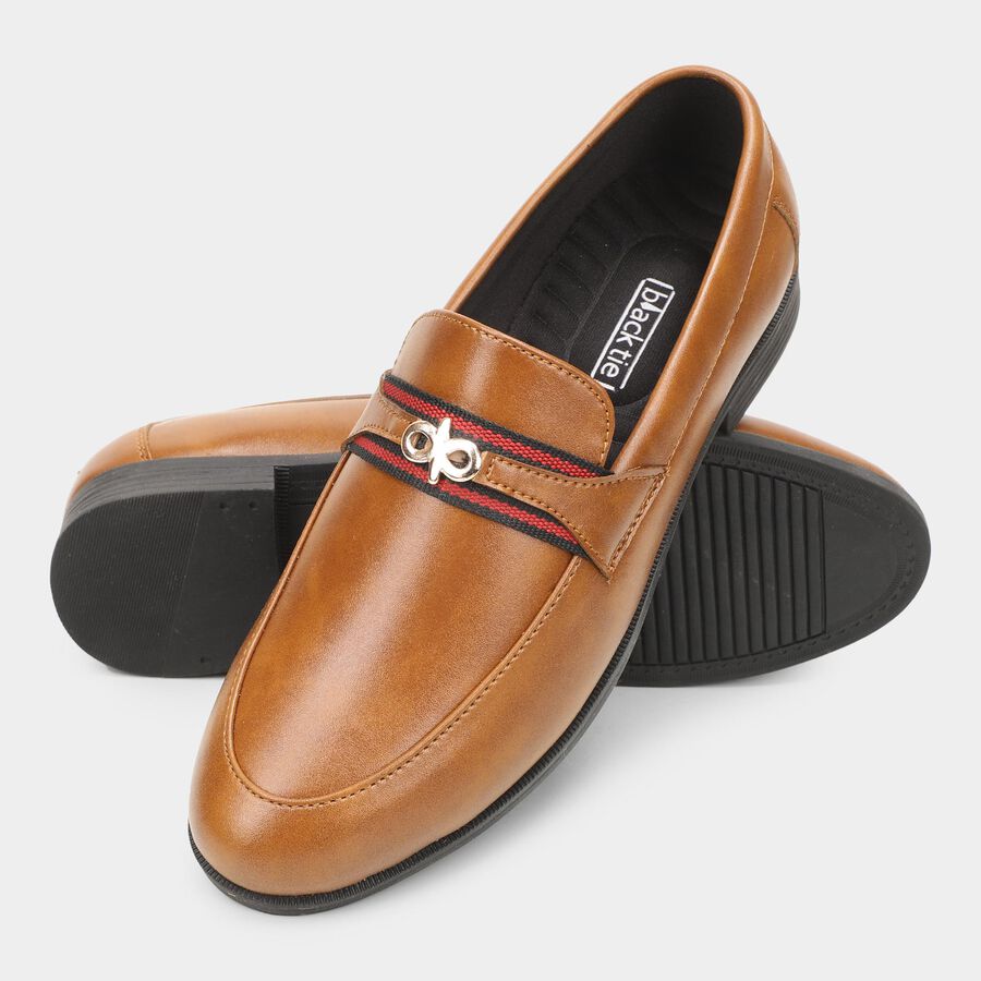 Men's Formal Shoes, टैन, large image number null