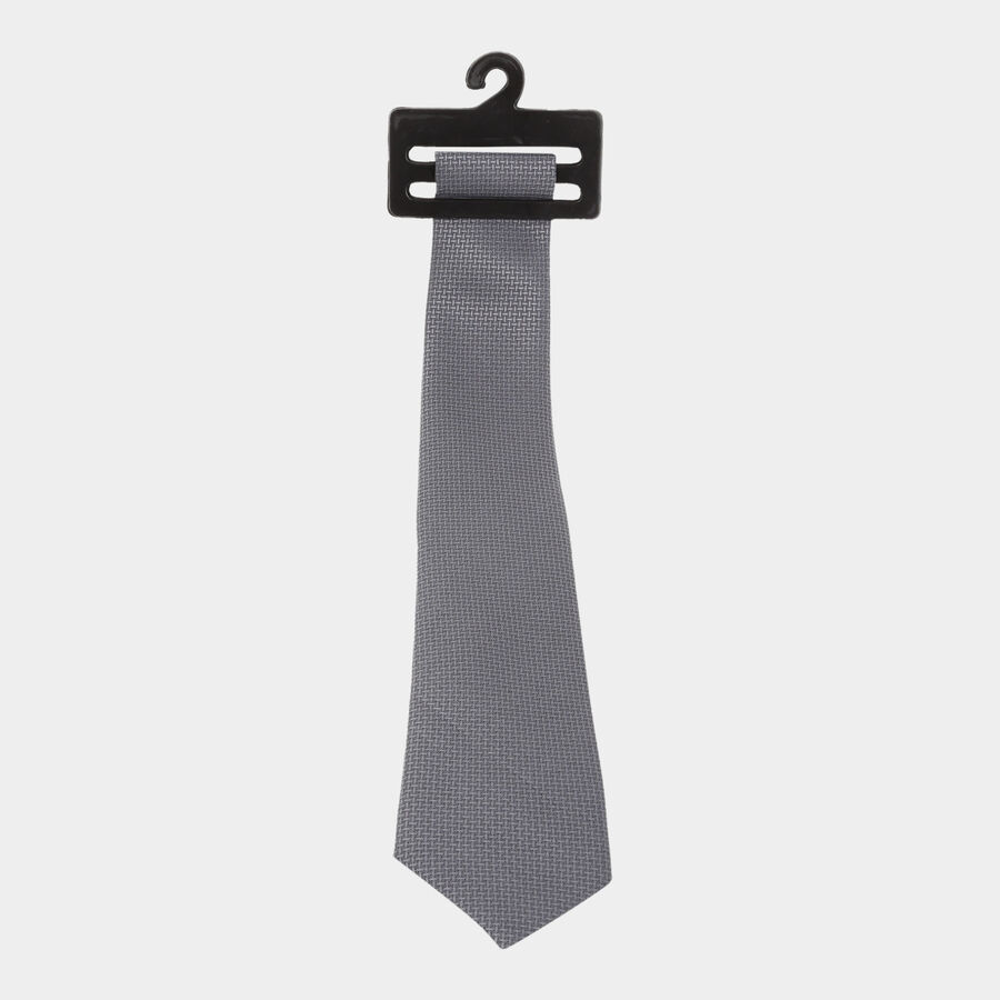 Solid Tie, Dark Grey, large image number null