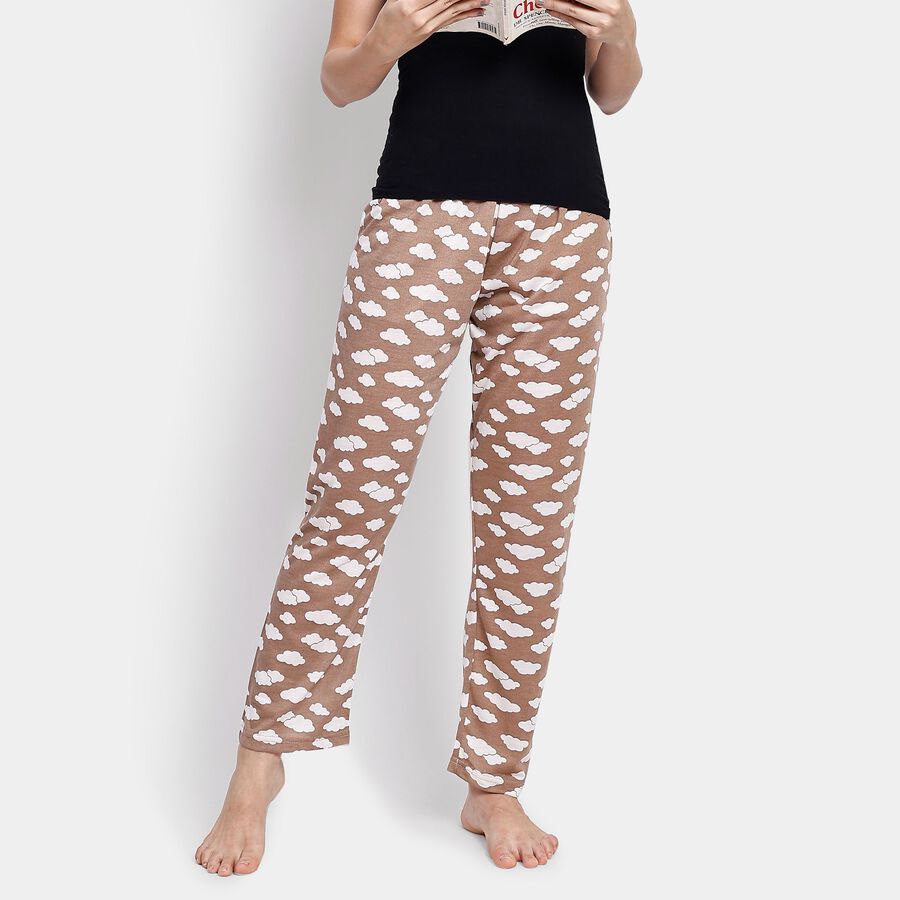 Ladies' Pyjama, Brown, large image number null