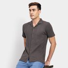 Men's Casual Shirt, Dark Grey, small image number null