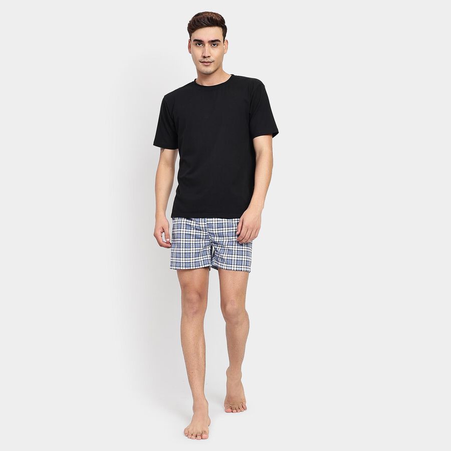 Men's Boxers, हल्का नीला, large