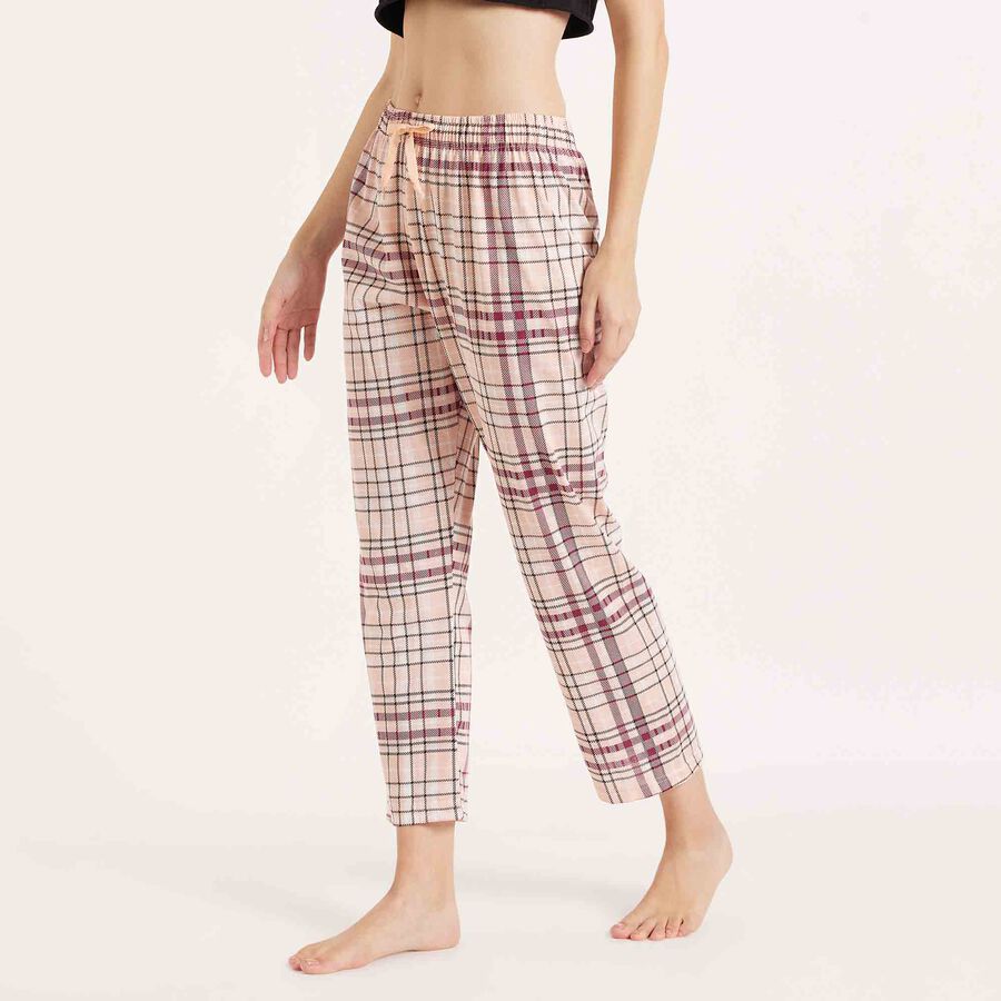 Printed Pyjama, हल्का गुलाबी, large image number null
