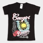 Girl's T-Shirt, Black, small image number null