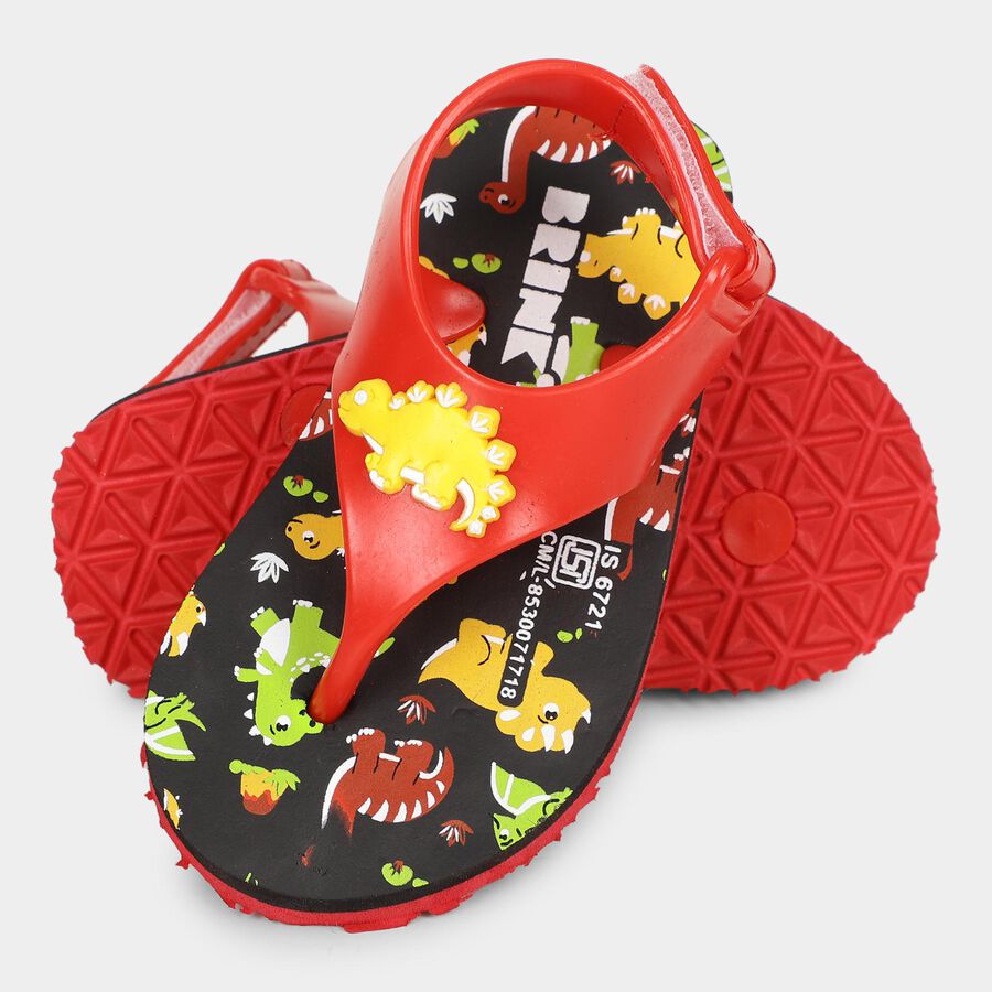 Kids' Unisex Slipper, Red, large image number null