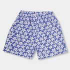 Girls' Shorts, मध्यम नीला, small