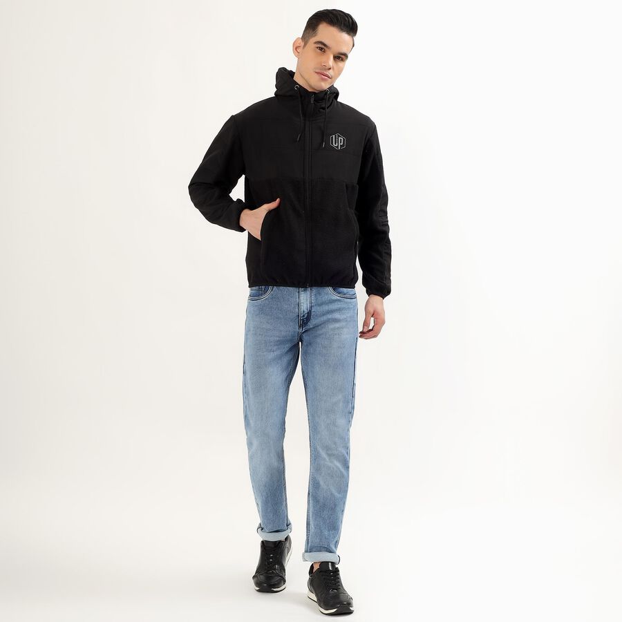Men's Jacket, काला, large image number null
