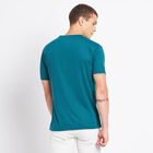 Round Neck T-Shirt, Teal Blue, small image number null