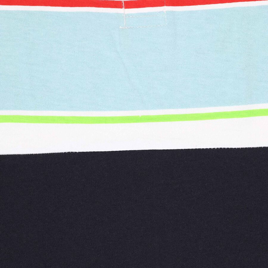 Boys Cut & Sew T-Shirt, White, large image number null