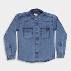Boy's Casual Shirt, Light Blue, small image number null