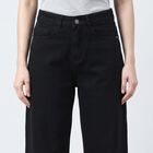 Women's Black Regular Fit Classic Jeans, Black, small